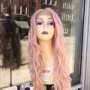 Accessories - Pink pastel wig lacefront 24 invites long Accessories - Pink pastel wig lacefront 24 invites long